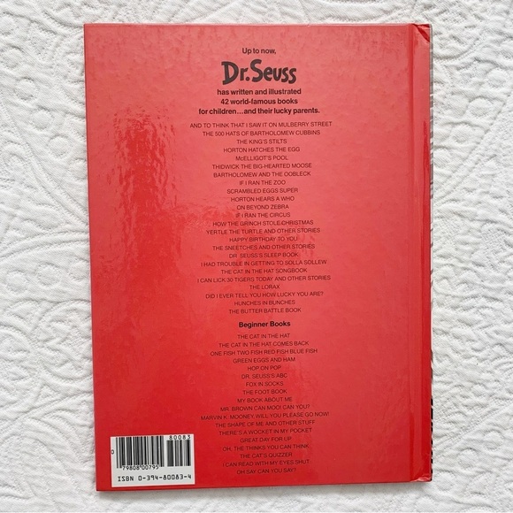 RARE🔥 McElligot's Pool‎ by Dr. Seuss (1974, Glossy Hardcover) - Picture 6 of 8